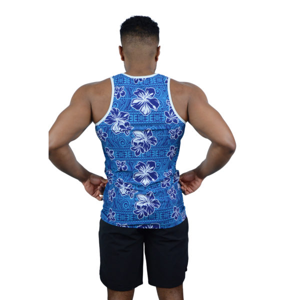 IN8 Blue Floral Tank Top | IN8 Active