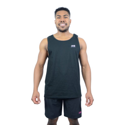 IN8 Emblem Black Tank Top | IN8 Active