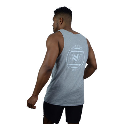 IN8 Emblem Grey Tank Top | IN8 Active