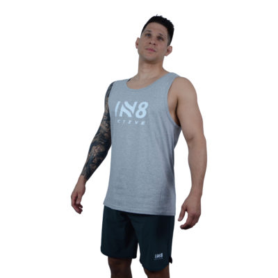 IN8 Grey Tank Top | IN8 Active